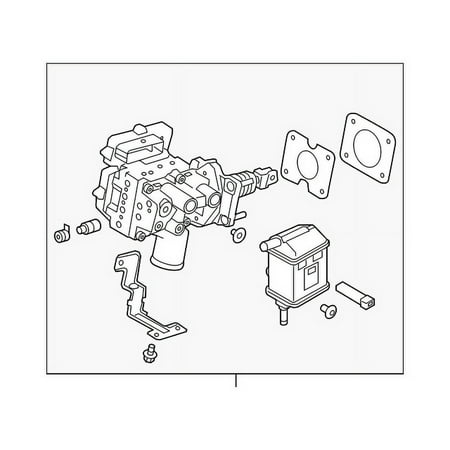 Genuine OE Kia ABS Pump Assembly - 58500-G5300