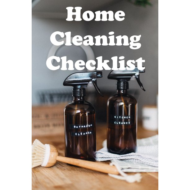 Home Cleaning Checklist (Paperback)