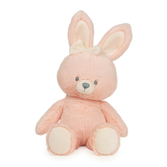 GUND Baby Sustainable Bunny Plush, Stuffed Animal Made from Recycled Materials, Spring Decor, Easter Gift for Babies and Newborns, Pink/Cream, 13