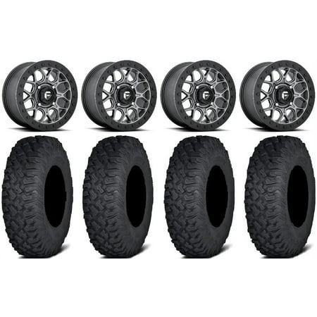 Fuel Tech Beadlock Gm 15 Wheels 35 Coyote Tires Can-Am Commander Maverick Renegade Outlander Defender Fuel Tech Beadlock Gm 15 Wheels 35 Coyote Tires Can-Am Commander Maverick Renegade Outlander Defender