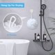 thumbnail image 4 of Juego de 4 esponjas de baño grandes de 50 g, esponja de ducha, puf de malla para depurador corporal para hombres y mujeres, (blanco), frotar y hacer espuma, 4 of 5