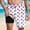 Multicolor D, variant on BRGZLK Mens Swim Trunks Breathable Casual Printed Drawstring Swim Shorts with Pockets Flag Bathing Suit For Beach