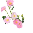thumbnail image 4 of GRNSHTS 7Ft Artificial Silk Flower Daisy Vine Hanging Garland Plant Home Garden Wedding Decor, Light Pink, 4 of 5