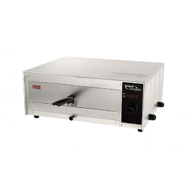 Global Solutions GS1005 Four à Pizza de Comptoir - Plateau Simple, 120 V