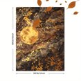 thumbnail image 3 of Abstract Gold Moon Canvas Print, Textured Modern Wall Art for Living Room Bedroom Office Entryway Apartment Home Decor, 3 of 8