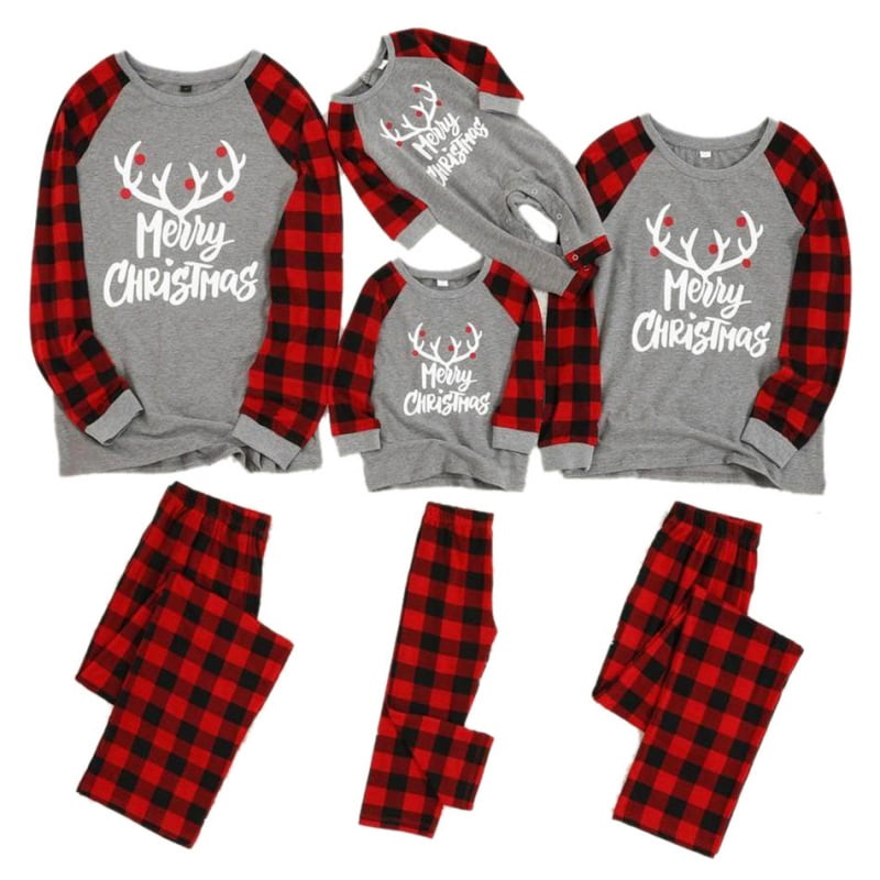 tartan baby sleepsuit