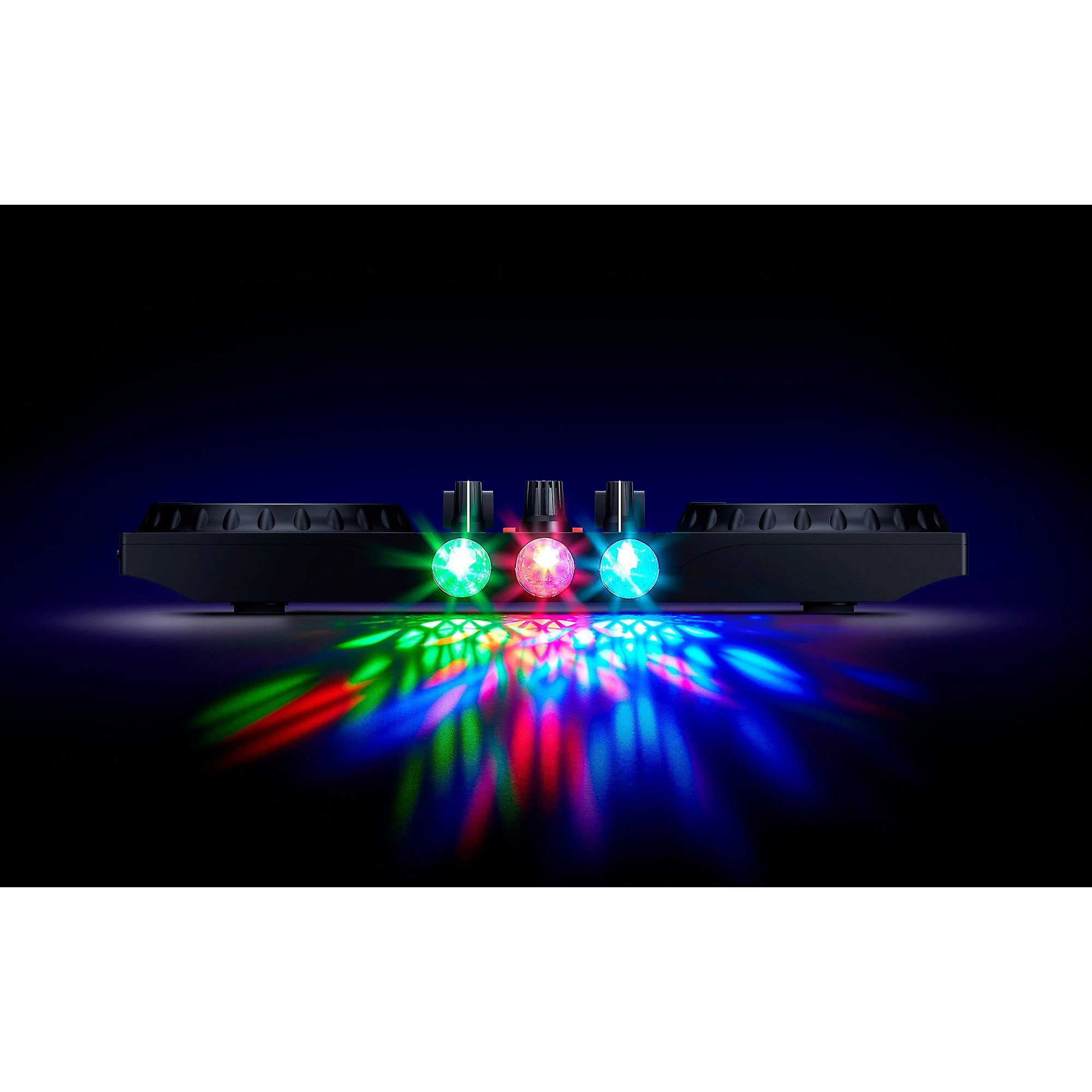 Numark Beginners Party Mix II - DJ Controller Set with Built-In Lights, Mixer for Serato Lite and Algoriddim Pro AI - image 5 of 8