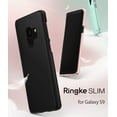 thumbnail image 2 of Ringke Slim Case Compatible with Samsung Galaxy S9, Lightweight Thin Soft Premium Coating Hard PC Cover - Black, 2 of 10