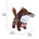thumbnail image 3 of Juguetes de piscina, juguetes para bebés, juguetes para niños pequeños, burro caminante de juguete, realista, rebuznando, peluche, interactivo, electrónico, mascota para niños, burro caminante de jugu, 3 of 6