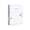 01_A4 Insert Folder 30 Pages White, variant on Expanding File Folder 30 Pockets 60 Sides Transparent Insert Document Holder A4 Size with Snap Closure for Office Supplies Home Filing by PALIFEUR
