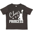 thumbnail image 3 of Inktastic Cheer Princess Cheerleader Girls Toddler T-Shirt, 3 of 5