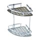 thumbnail image 1 of High Capacity Corner Shower Caddys Stainless Steel Bathroom Storage Basket, 1 of 10
