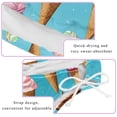thumbnail image 3 of Ice Cream Detachable Sponge Adjustable Strap Bikini Set Two-Pack Swimsuit Women Swimwear, 3 of 6