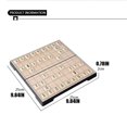 thumbnail image 3 of Vogacara Tablero de juego de ajedrez japonés portátil para adultos, práctica de entrenamiento de inteligencia, tablero de ajedrez plegable, juguetes Juegos de cartas Vogacara FN011735-00B, 3 of 6