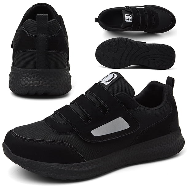 Deporte Con Ligeras para Edema Zapatos Anchos Diabéticos Cierre Ajustable Antideslizantes Pies Hinchados