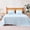 Blue, variant on Cooling Sheets, 4 Piece 100% Recycled Polyester Bed Sheet Set for Hot Sleepers, Breathable, 15-Inch Deep Pocket, Queen, Pink