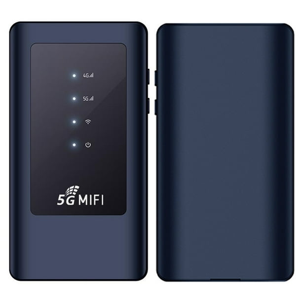 Módem móvil portátil Hotspot 5G MiFi con ranura para tarjeta SIM WiFi hasta 16 usuarios