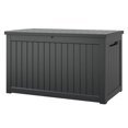 thumbnail image 4 of Bifanuo Heavy-Duty Jumbo Resin Deck Box - 230-Gallon Capacity with Steel Frame. Waterproof, UV-Resistant Outdoor Storage for Patio, Pool & Tools., 4 of 5