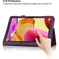 thumbnail image 4 of zukof Case for T-Mobile REVVL Tab 5G 10.36" (2023), Lightweight Slim Auto Sleep/Wake PU Leather Folio Cover Stand Case (Purple), 4 of 5