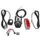 thumbnail image 1 of Juego de altavoces de luz trasera delantera ANGGREK para bicicleta alto brillo resistente a la corrosión, 1 of 8