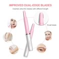 thumbnail image 2 of TOUCHBeauty Recortador de cabello para rostro, cejas, nariz, oreja, cuerpo, removedor de cabello todo en uno para mujeres y hombres, afeitadora de doble cuchilla con batería TB-1458, 2 of 5