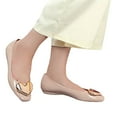 thumbnail image 6 of Sngxgn Women’s Ballet Flat Flats Shoes Comfortable Slip On Dress Shoes(Beige,37), 6 of 6