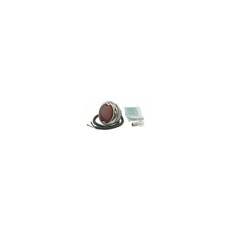 Macs Auto Parts 47 15202 Tail Light Assembly Ford 47 Pickup Truck Red Lens 6 12 Volt Bulbs Left