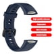 thumbnail image 4 of Pulsera Con Correa De Silicona Para Huawei Band 4/Honor Band 5I (Azul Medianoche), 4 of 5
