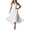 White, variant on SELONE Boho Dresses for Women Ruched Beach Midi Dresses Cutout Sleeveless Flare A-Line Dresses Halter Neck Sundress M