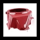 thumbnail image 4 of Protector de la Cubierta del Ventilador de Enfriamiento del Arrancador de Retroceso para GX390 GX340 188F 5Kw 6.5Kw 11HP 13HP Generador Bomba de Agua, Rojo, 4 of 5