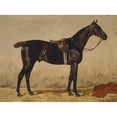 thumbnail image 2 of Emil Volkers 18x14 Gold Ornate Wood Frame and Double Matted Museum Art Print Titled - Rappe (1902), 2 of 4
