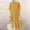 Yellow, variant on Womens Spring Dresses Sevevn Women 2025 Summer Crewneck Ruffle Sleeve Midi Dress Casual Polka Dot Boho Long Dress Beach Sundress Modest Dresses For Women