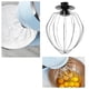 thumbnail image 3 of Accesorio mezclador de varillas de acero inoxidable yuxing para batidor de huevos crema pasteles y harina color plateado, 3 of 3