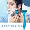 20X Small Mens Two Blade Disposable Razors Throw Away Face Wet Dry