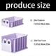 thumbnail image 3 of Elegant Big Eye Storage Box Interlockings Stackable Systems Space Saving Solution for School Supplies Home Decoration large Tender yellow, 3 of 4