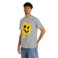 thumbnail image 5 of Splat smiley face emoji  Unisex Heavy Cotton Tee, 5 of 8