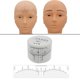 thumbnail image 3 of Regla para cejas desechable portátil, adhesiva, herramienta de maquillaje de plástico, regla moldeadora de cejas simétrica , Yinane Regla de cejas, 3 of 8
