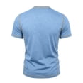 thumbnail image 6 of LEKWK Mens Shirts Short Sleeve Crewneck Casual Athletic Shirts Lightweight Loose Fit Comfy Basic Tees Summer Fashion Workout Daily Wear, 6 of 8