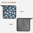 thumbnail image 2 of Rocae Cute Salamander for Square Silicone Anti-scalding Mat Trivet Hot Pads for Kitchen Counter, Silicone Trivets for Hot Pots and Pans, 2 of 8