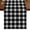Black, variant on Brown White Checkered Burlap Cotton Table Runner 13x120 Inches Long, Farmhouse Plaid Buffalo Elegant Farmhouse Table Runners, Outdoor Dining Table Decor for Baby Shower/Party/Wedding