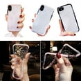 thumbnail image 1 of Smartphone Soft Cover Protector Mobile Phone TPU Protective Case anti-drop phone Replacement for iPhone 7/8G, Black, 1 of 9