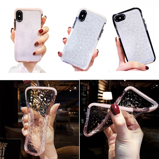 Smartphone Soft Cover Protector Mobile Phone TPU Protective Case anti-drop phone Replacement for iPhone 7/8G, Black