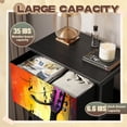 thumbnail image 2 of Modern Dresser for Bedroom with 4 Storage Drawers Graffiti Music Fashion Colorful Microphone Painting Hip Hop Lovers Dressers Chest of Drawers Steel Framed Fabric Closet Organizers for Entryway, 2 of 8