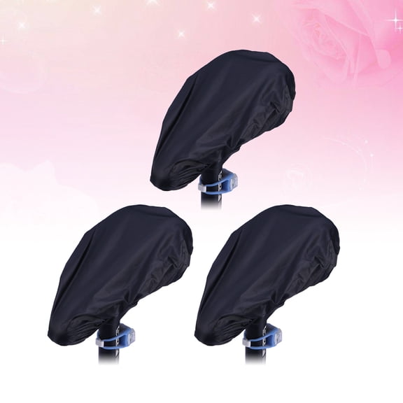 IDEANATEGRATE 3Pcs Waterproof Bike Seat Covers for Bicycle Saddle Cyclists 11.8X5.9X0.08in