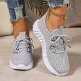 thumbnail image 2 of uvwlwu Casual Shoes for Women Lightweight Running Shoes Breathable Soft Sole Sneakers For Everyday Comfort And Versatile Wear, 2 of 9