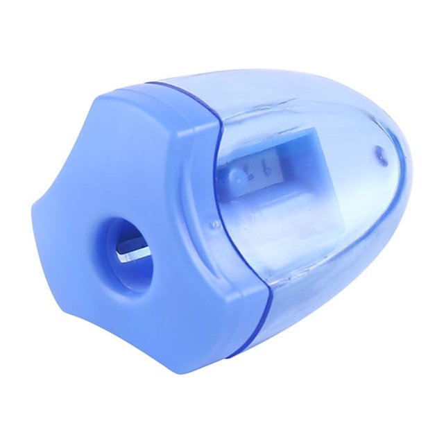 Back to School Decorations Mini Transparent Pencil Sharpener School Supplies Candy Color Pencil Planer