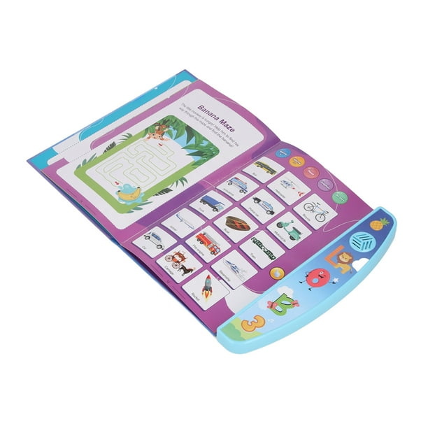 Libro Electrónico Para Niños, Libro Electrónico Interactivo Innovador Portátil De Aprendizaje De Idiomas Educativo Para Niños