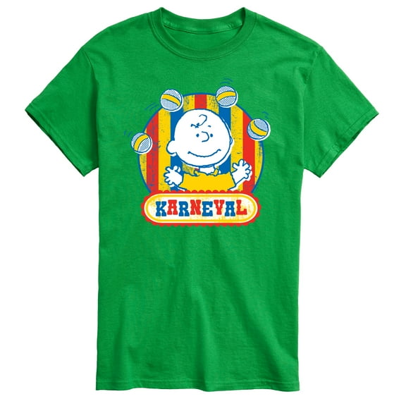 Peanuts - Charlie Brown Karneval - Men's Short Sleeve Graphic T-Shirt