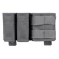 thumbnail image 1 of Bolsa de accesorios militares incrustada con tela de colchón molle y tela de nylon bolsa de cinturón multifuncional gris al aire libre, 1 of 10
