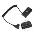 thumbnail image 4 of Dummy Battery Coupler Adapter,  Workmanship Low Temperature Resistance Wear Resistance Dummy Battery Coupler  For Monitor For Fill Light, 4 of 8